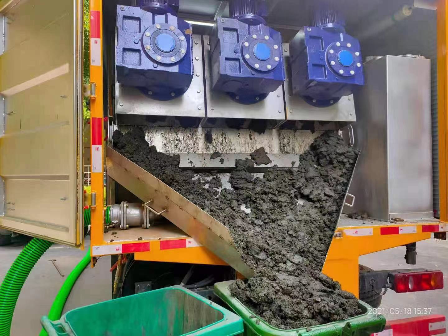 永发镇化粪池清掏城市维护站-泥浆净化干湿分离处理